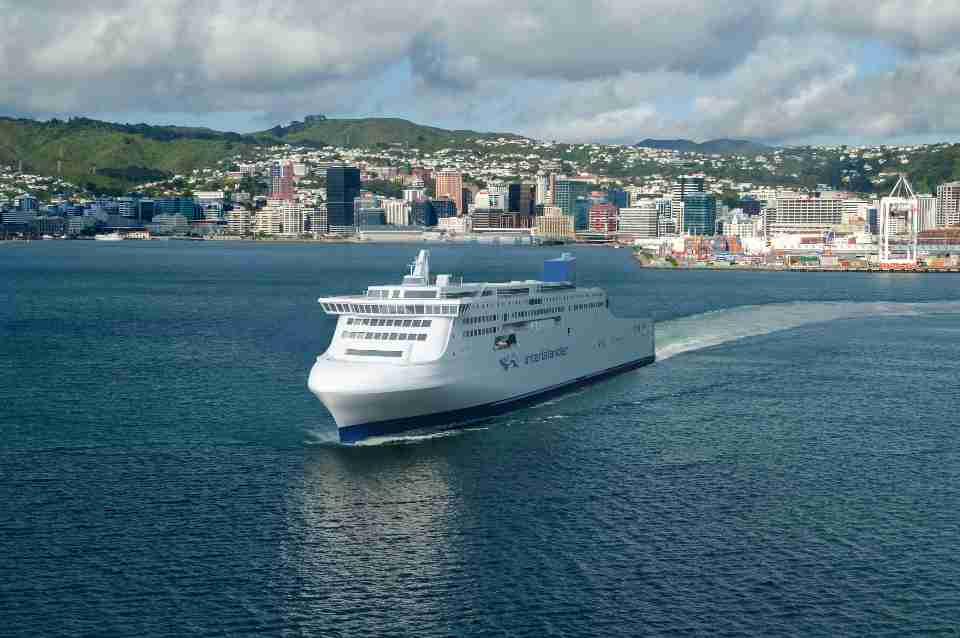 Updated Interislander Kaitaki Aerial Leaving Wellington LK6212 Copy