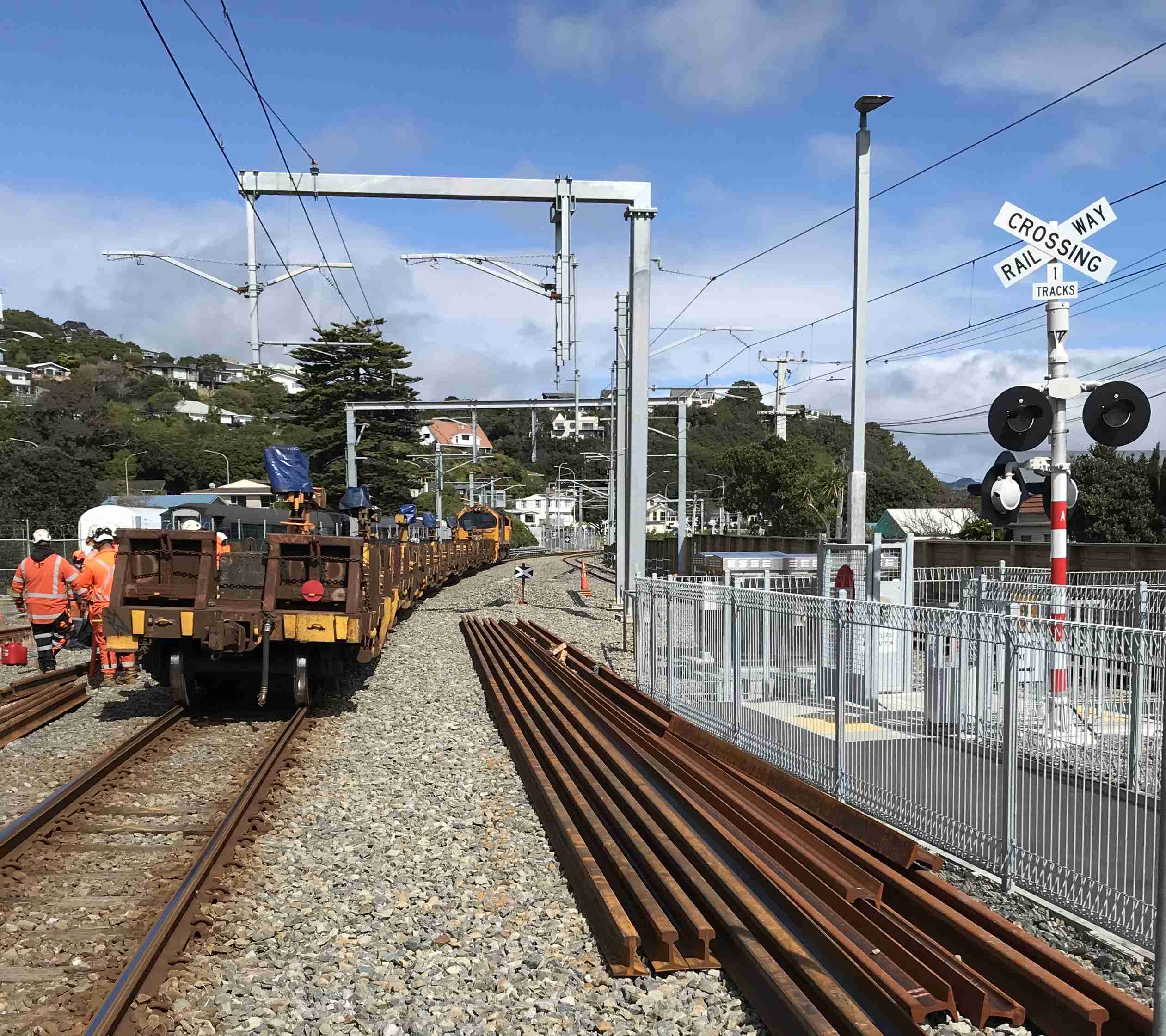 Plimmerton Station BoL works Sept 2023