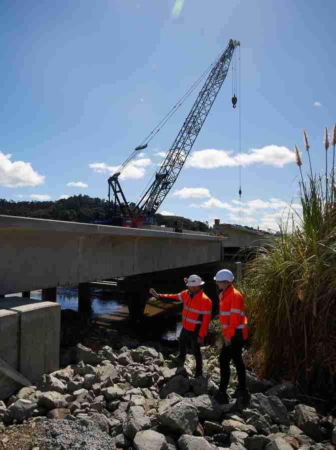 NAL Bridge 3 under construction